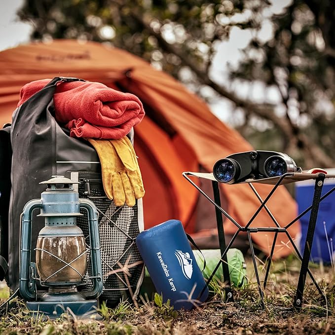 Outdoor Camping Blanket - Puffy Ultralight Packable Blankets for Sleeping, Camp, Travel, Hiking, Stadium, Sherpa Fleece Warm Puffer Portable Camping Quilt, DWR,Machine Washable，56"x 78"