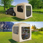 Alvantor Screen House Gazebo, 6-10-15 Person Pop Up Igloo Screened Canopy Tent with Mosquito Netting Sides, Instant UV Resistant Sun Shelter for Garden, Patio, Backyard