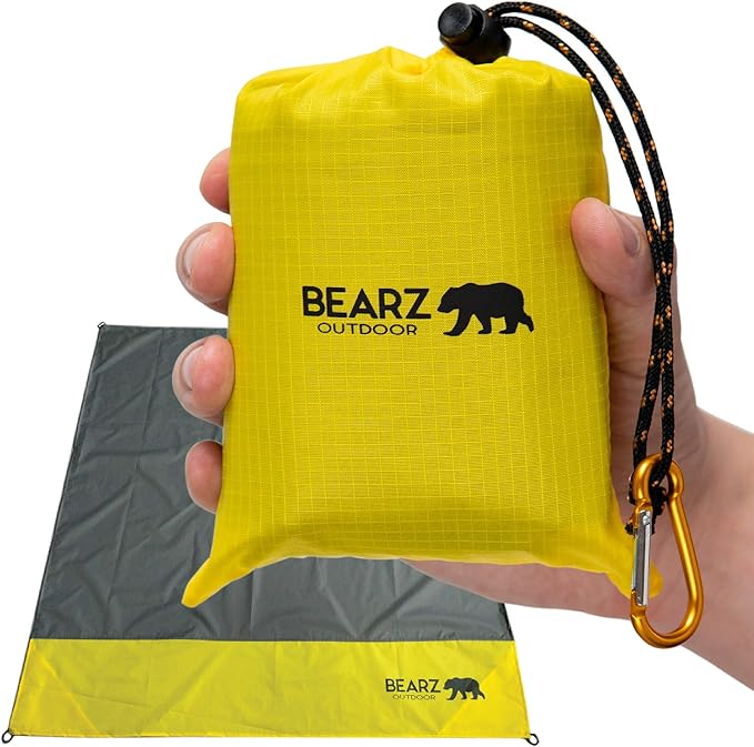 Pocket Blanket - Waterproof Picnic Blanket, Compact Travel Blanket, Picnic Blankets Waterproof Foldable Lightweight for Beach, Hiking, Festival Accessories