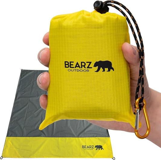 Pocket Blanket - Waterproof Picnic Blanket, Compact Travel Blanket, Picnic Blankets Waterproof Foldable Lightweight for Beach, Hiking, Festival Accessories