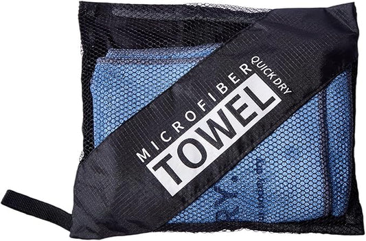 Ultra Absorbent Microfiber Towel - Quick-Drying, Lightweight & Multi-Functional for Sports, Travel, Gym & More, (Size-40 L x 11.8" W)