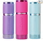 LUX-PRO LP395 Gels Glow in Dark 9 LED Flashlight (Pink, Purple, Teal)