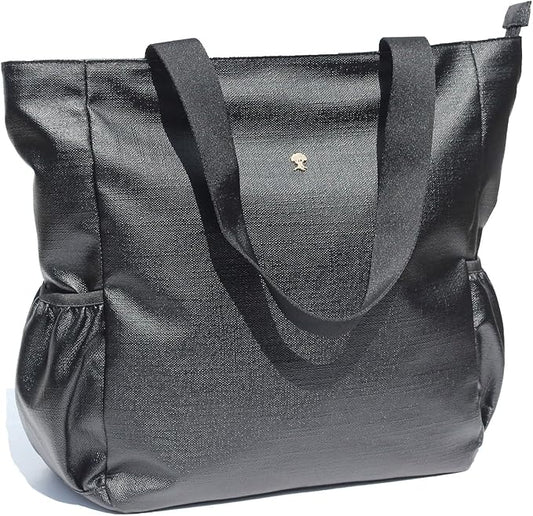 ESVAN Original Floral Water Resistant Large Tote Bag Shoulder Bag for Gym Beach Travel Daily Bags Upgraded