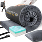 Memory Foam Camping Mattress Sleeping Pad,3 Inch Waterproof Camping Mat to Portable Roll Up Mattress for Floor,Car,Tent Travel,Cot,Soft Thick Sleeping Mat for Kids Adults Camping Sleepover