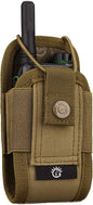 SINAIRSOFT Nylon Radio Holster, Universal Radio Case Lightweight Military Interphone Storage Bag Pouch for Molle System Walkie Talkies Holster Accessories