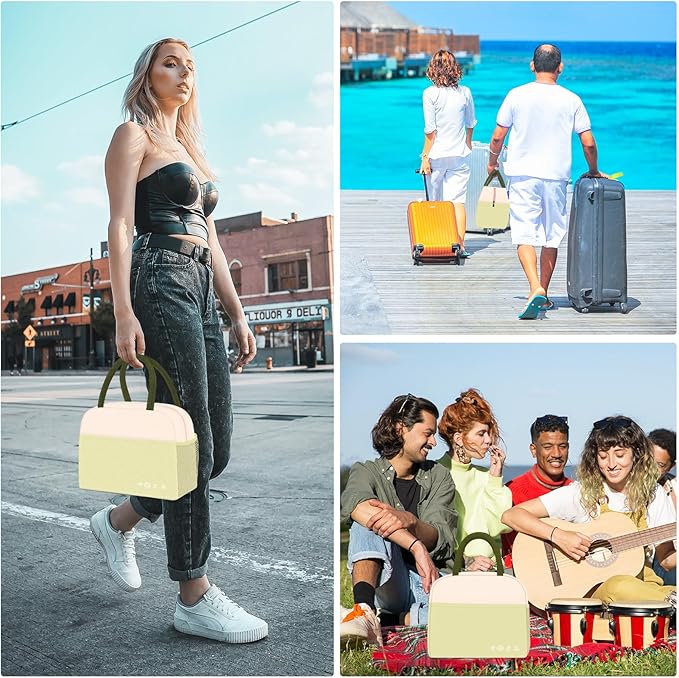 Lunch Bag Women, Lunch Box for Women Men Reusable Insulated Lunch Tote Bag, Handbags Case High Capacity for Travel Work Picnic