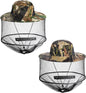 Sucrain 2 Pack Mosquito Head Net Hat Sun Hat Garden Bug Hat with Hidden Net Mesh for Outdoor Gardening Beekeeping