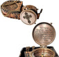 Brass Nautical - Brass Compass Engraved Gift for Son, Grandson, Daughter, Baptism, Confirmation Communion Godson Church Graduation Day