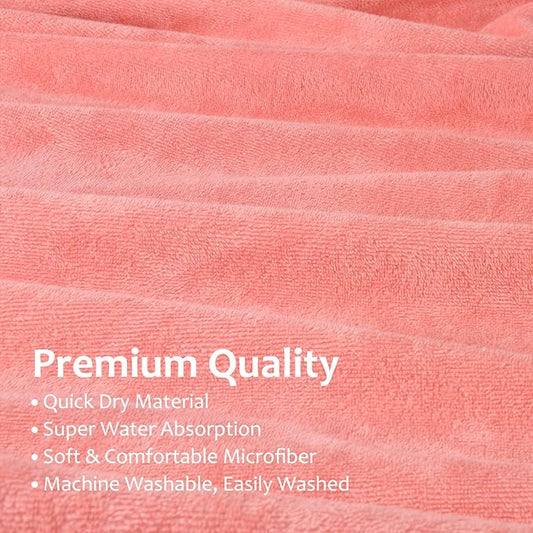 Catalonia Surf Poncho Changing Towel Robe for Adults Men Women, Water Absorbent Wetsuit Change Poncho for Surfing Swimming