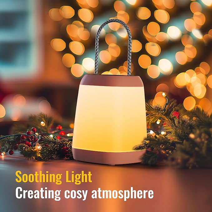 2 Pack LED Camping Light, Battery Powered LED Tent Lantern with 3 Modes, Portable Night Light for Camping, Hiking, Emergency, Backpacking, Indoor and Outdoor Use