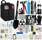 Survival Kit, 290Pcs Survival Gear First Aid Kit Emergency Tent, Camping Essentials Emergency Kit Accessories for Earthquake, Outdoor Adventure, Hiking, Hunting, Gifts for Men Women