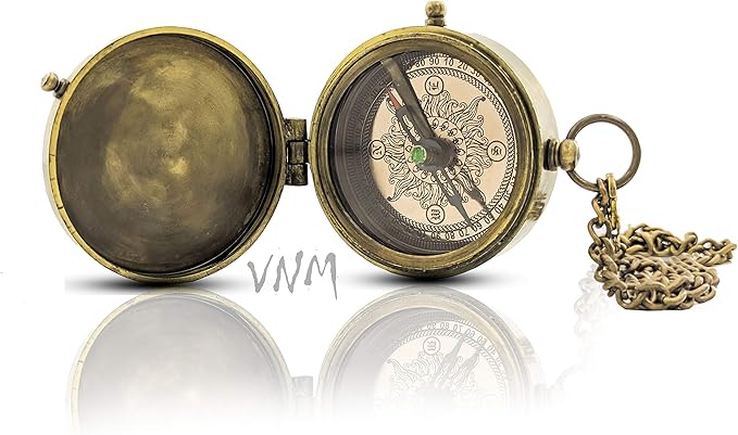 Brass Engraved Compass | I Love You (Home Wherever We Go Together) | Gift Compass, Camping Compass, Engraved Compass, Confirmation Gift Ideas