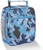 Lunch box Lunch bag for men women Insulated Lunchbox Lunch bags for Work Picnic Travel (Blue camo)
