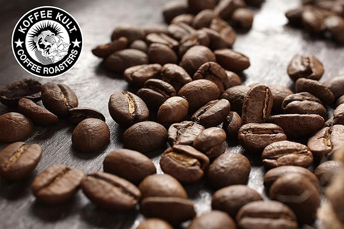 Koffee Kult Colombian Medium Roast Coffee Beans 100% Single Origin Colombia Arabica Whole Bean (Whole Bean, 12oz)