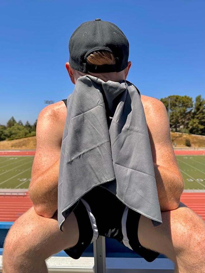 Microfiber Gym Towels for Sweat, Body, Soft and Absorbent Towels, Sweat Towel, Microfiber Bath Towels for Shower, Camping, Hiking, Gym, Exercise Fitness Gear