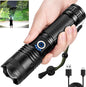 Flashlights High Lumens - 990000 LM, 12 Hour Rechargeable Super Bright Flash Light with 5 Light Modes, IPX6 Waterproof LED Powerful Flashlight for Home Outdoor Camping