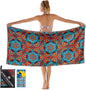 AKASO Microfiber Beach Towel Super Absorbent Quick Fast Dry Sand Free Oversized 63x31 inches Lightweight Towel, Pefect for Adults, Travel, Gym, Camping, Pool, Yoga, Outdoor and Picnic