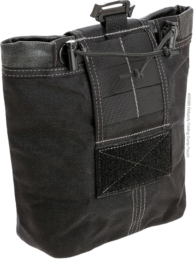 Maxpedition Rollypoly Folding Dump Pouch (Black) 9.4 inch