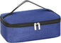 NATURAL STYLE Small Lunch Bag, Mini Portable Thermal Insulated Cooler Bag Lunch Box (Blue)