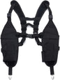 Universal Double Radio Shoulder Harness Holster Chest Holder Vest for Two Way Radio Search Rescue Essentials