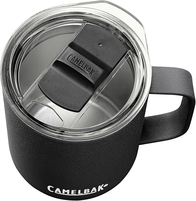CamelBak Horizon Insulated Stainless Steel Camp Mug Drinkware Black, 12oz