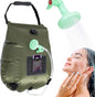 SYITCUN Camping Shower Bag 5 Gallon,1/2/4 Pack Portable Solar Shower Bag,Camping Shower Kit with Hose,On-Off Switchable Head for Beach,Swimming,Travel,Hiking