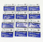 Emergency Mylar Thermal Blankets - 12 Pack | Survival Space Fire Blankets for Outdoor Adventures, Marathons, First Aid | Waterproof & Windproof | Ideal for Camping & Hiking