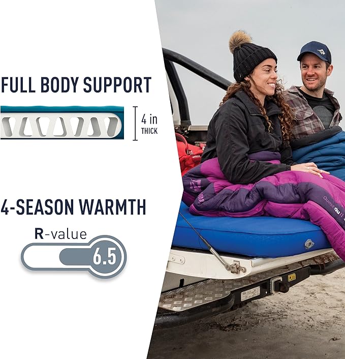 Sea to Summit Comfort Deluxe Self-Inflating Foam Camping Mattress, Large (79 x 29 x 4 inches)