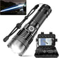Flashlights High Lumens, 25000lm Super Bright Flashlight USB Rechargeable-1600Meter Long Beam LED Flashlights(Included Battery)- Zoomable Spotligh Flash Light Waterproof for Home Emergency Camping