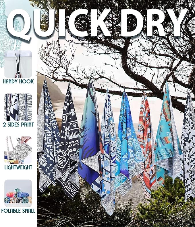 Microfiber Beach Towel – Whale Quick Dry Lightweight Sand Free Oversized Large Towel Accessories Travel Must Have Swim Pool Yoga Camping Gear Summer Cruise Ship Essentials Cloud Compact Gift