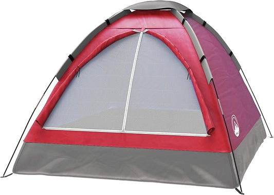 2 Person Camping Tent with Rain Fly and Carrying Bag