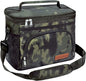 ExtraCharm Insulated Lunch Bag for Women/Men - Reusable Lunch Box for Office Picnic Hiking Beach - Leakproof Cooler Tote Bag Organizer with Adjustable Shoulder Strap for Adults-Black Camo