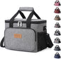 Lifewit Large Lunch Bag Insulated Lunch Box Soft Cooler Cooling Tote for Adult Men Women, Gray 12-Can (9L)
