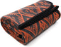 PuTian Merino Wool Blanket - 4 lbs Warm, Thick, Washable, Large 87" x 63" Throw for Outdoors, Camping,Couch, Bed, Travel-Super Soft Wool Blanket- Bohemia Orange