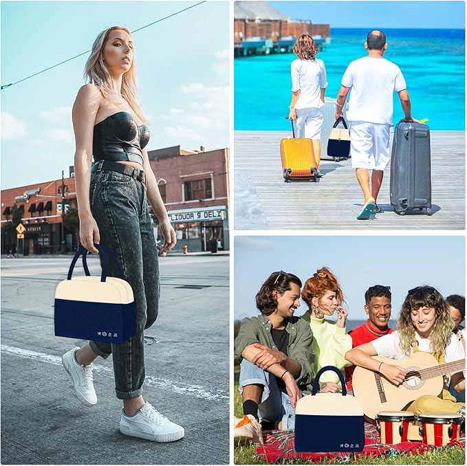 Lunch Bag Women, Lunch Box for Women Men Reusable Insulated Lunch Tote Bag, Handbags Case High Capacity for Travel Work Picnic