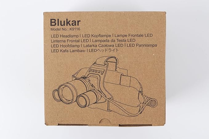 LED Headlamp, 8000L Super Bright Rechargeable Headlight Flashlight - 3 Lights 5 Modes,Zoomable,Spotlight&Floodlight Combination, IPX6 Waterproof, 20+Hrs Runtime for Running,Hiking,Camping etc.