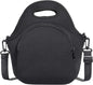 Neoprene Lunch Bag, Thermal Insulated Lunch Tote Bag with Detachable Shoulder Straps, Lightweight & Reusable Lunch Bag for Women Men