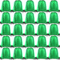 KUUQA 25Pcs Green Drawstring Bags - String Backpacks for Gym, Sport, Traveling