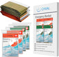 Survival Blanket Emergency Mylar Thermal Blankets, Portable Space Blankets Survival Camping Emergency Blankets. Suitability for Camping, Bug Out Bag, Survival, Hiking. (Orange & Green)