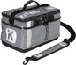 KITBRIX Large Gym Bag - Waterproof Sports, Travel & Outdoor Duffle Bag - Kit & Equipment Bags for Football, Soccer, Swimming, Cycling, Running, Triathlon, Baseball, Hockey - Gray