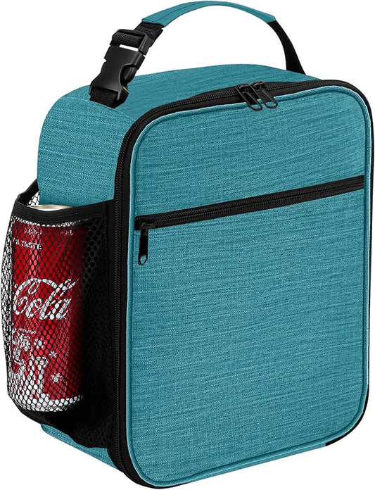 Lunch Box for Men - Reusable Lunch Bag Men Adult Women- Insulated Small LunchBox (Azure)