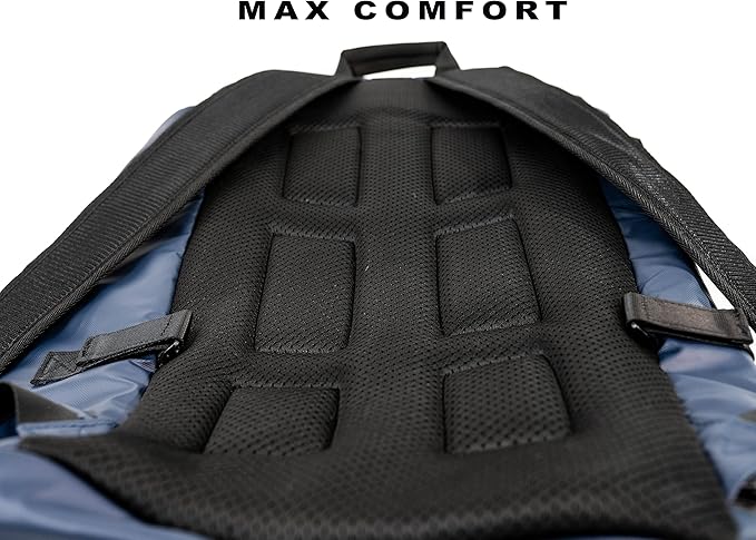 MAUV Premium Lacrosse Bag - Lacrosse Backpack - Holds Most Lacrosse or Field Hockey Equipment with Two Stick Holders and Separate Cleats Compartment - Black - Navy - Army Green - Arctic White