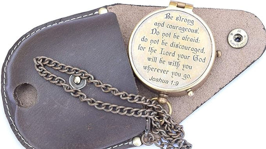 Engraved Compass for Confirmation Gifts, Baptism Gifts, Best Easter, Birthday Gifts, Graduation Gifts, Wedding Gifts, Religious Gifts for Men