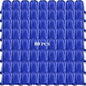 KUUQA 80Pcs Blue Drawstring Backpack Bag Sack Drawstring Bags Bulk String Bags Storage Bags for Sport Gym Traveling