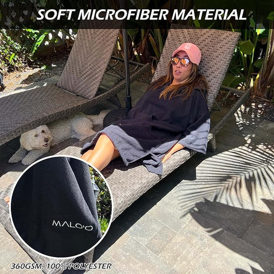 Malo'o Avo Microfiber Surf Poncho
