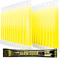 EVERLIT Survival Emergency Glow Sticks- 6 Inches Light Sticks for First Aid Kit, Survival Kit, Camping, Hiking, Outdoor, Disasters, Emergencies Up to 12 Hours Duration… (24 Pack, Yellow)