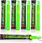 25 Ultra Bright Green Glow Sticks - Individual Packed With Lanyard - For Camping, Emergency Survival - Glow Lights for Blackouts, Hurricane and Storms- 6 Inch Chem Light Sticks with 12 Hour Duration