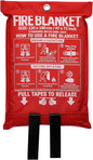 Emergency Fire Blanket for Camping and Kitchen,47" x 71",Fiberglass Fire Blanket,1 Pack