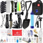 Gifts for Men Dad Husband,Survival Kit,260 in 1 Survival Gear and Supplies Emergency Kit,First Aid Kit,Emergency Kit Camping Essentials for Earthquake,Outdoor Adventure,Hiking, Hunting