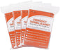 4 Pack Emergency Mylar Thermal Blankets Orange Foil Space Blanket for Outdoor Hiking Camping Shelter Car First Aid Travel Gear Equipment Survival Kit, B04-O, Full
